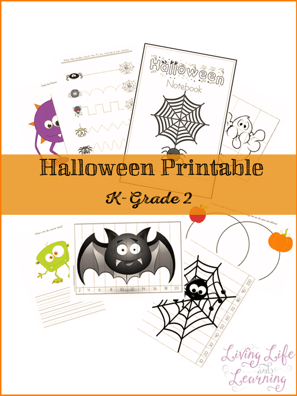 Fun halloween printables for your K to Grade 2 child