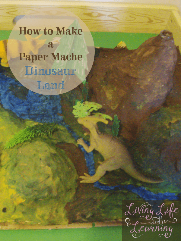 How to Make a Paper Mache Dinosaur Land