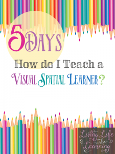 5 day series on teaching your visual spatial learner