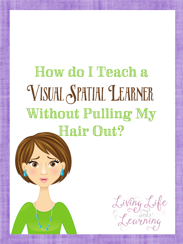 Advice on keeping your sanity while you teach a visual spatial learner