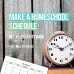 You don't need to plan every minute but your child will work better knowing what lies ahead, get into a homeschool routine and make a homeschool schedule