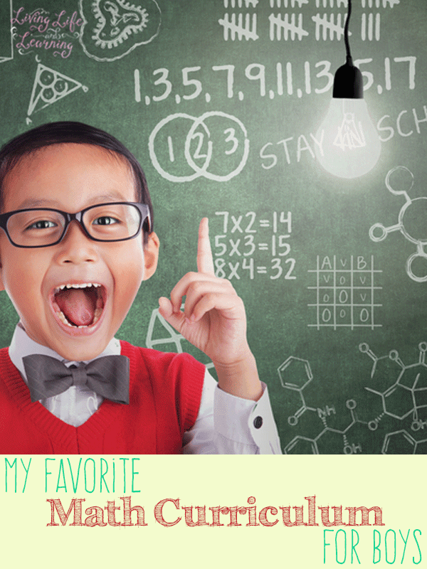 Want to see my Favorite Math Curriculum for Boys? I've used these resources with my two boys and they've been a hit or miss for us.