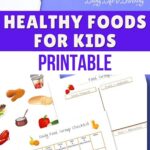 Healthy Foods for Kids Printable