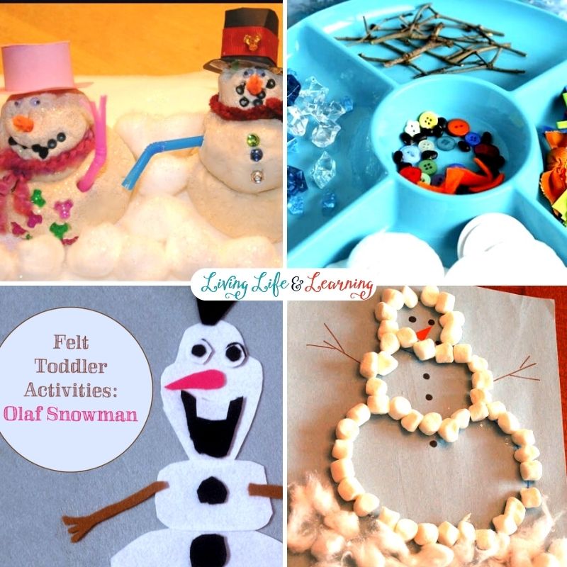 Snowman Toddler Activities