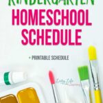 Kindergarten Homeschool Schedule