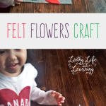 felt flowers craft