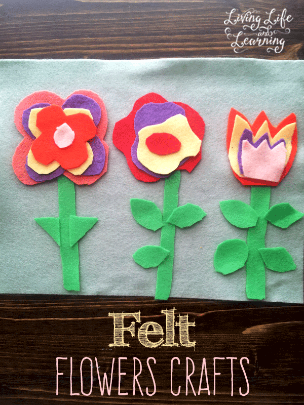 Felt Flowers Craft