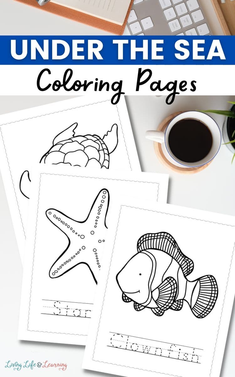 Free Under the Sea Coloring Pages