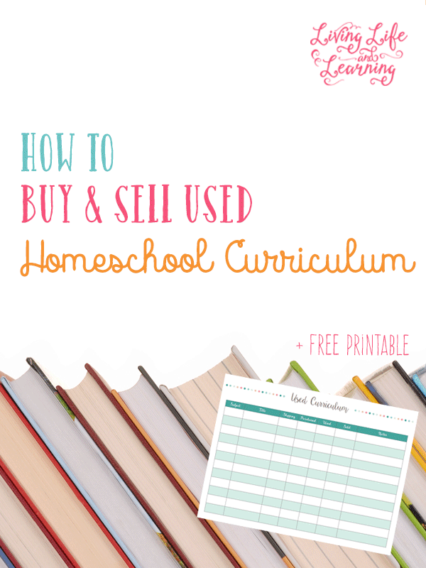 how to buy and sell used homeschool curriculum 