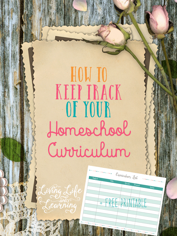 Ever made a curriculum purchase and then forgot that you had it? How to keep track of your homeschool curriculum so you save money.