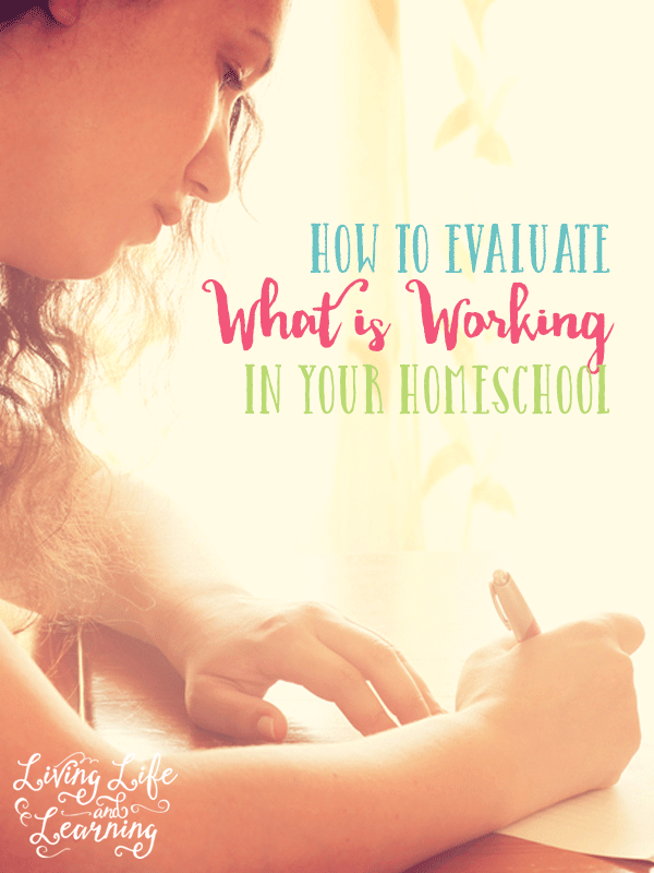 How to Evaluate What is Working in Your Homeschool