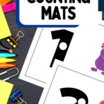 Back to School Counting Mats