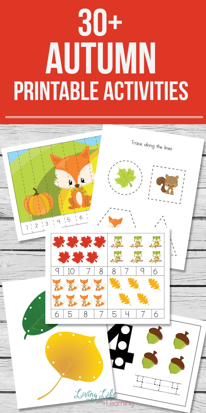 Autumn Printable Activities for Kids