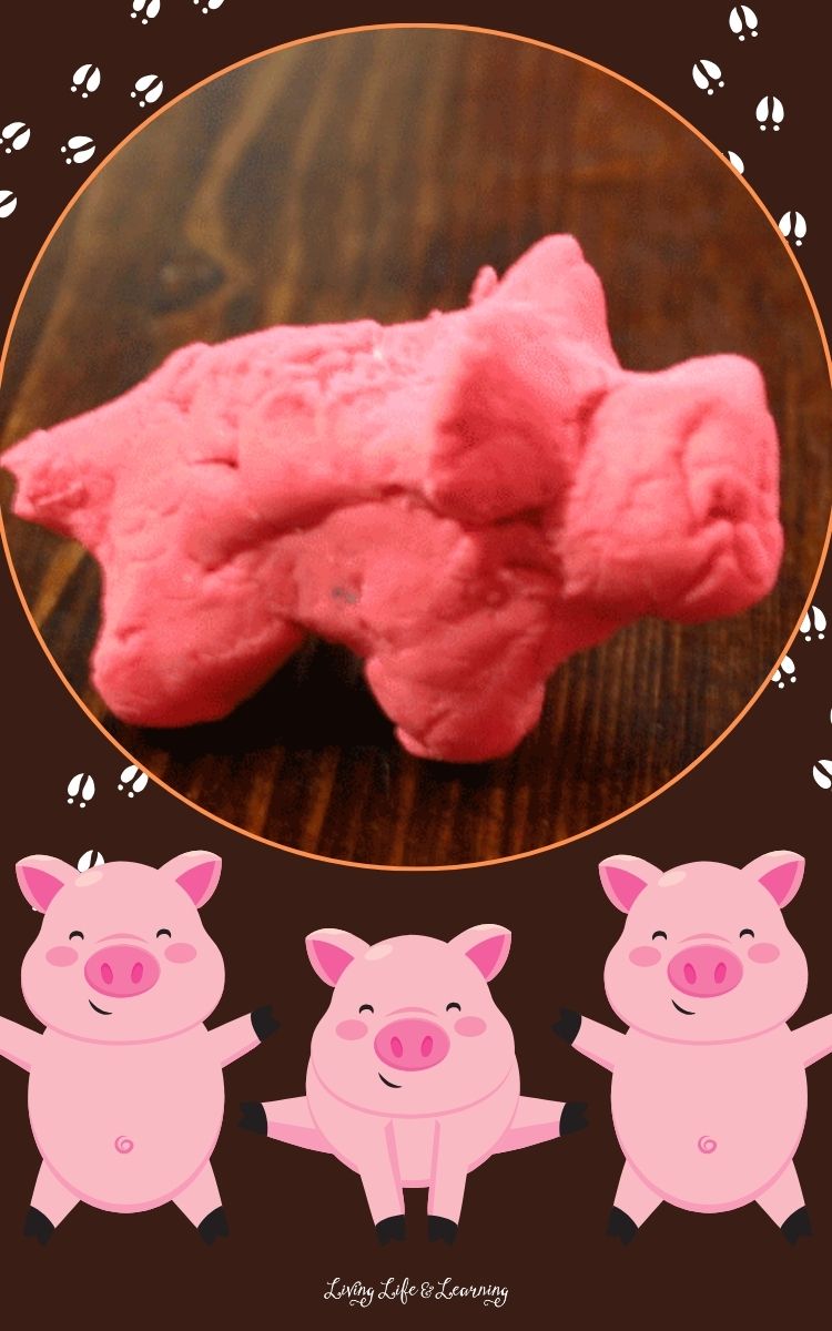 Pig Activities with Printable Play Dough Mats