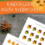 Fall Kindergarten Math Worksheets