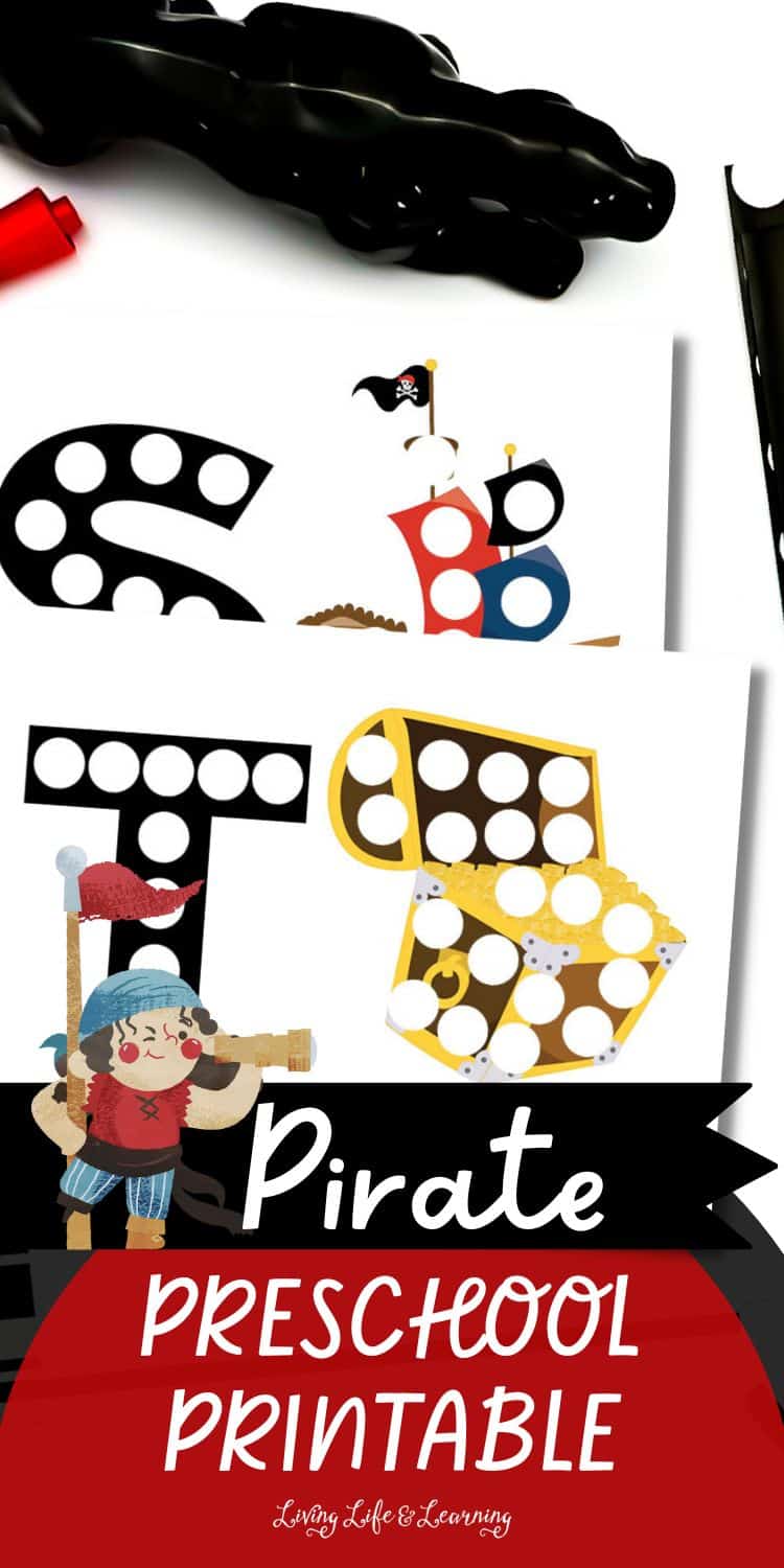Preschool Pirate Printables