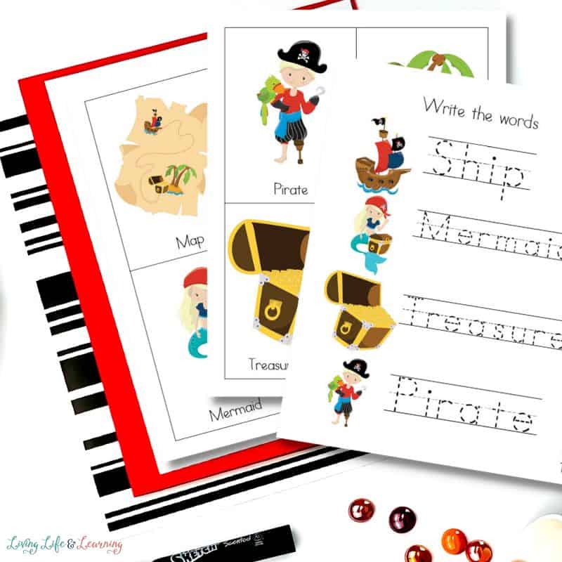 Pirate Preschool Printable