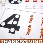 Thanksgiving Counting Mats