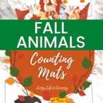 Fall Animals Counting Mats
