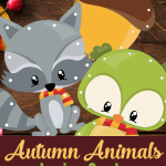 Have fun with your child this Fall with these fun and adorable Fall Animals Lacing Cards! Certain to provide hours of educational fun! 