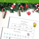 Christmas Math Worksheets for 2nd Grade