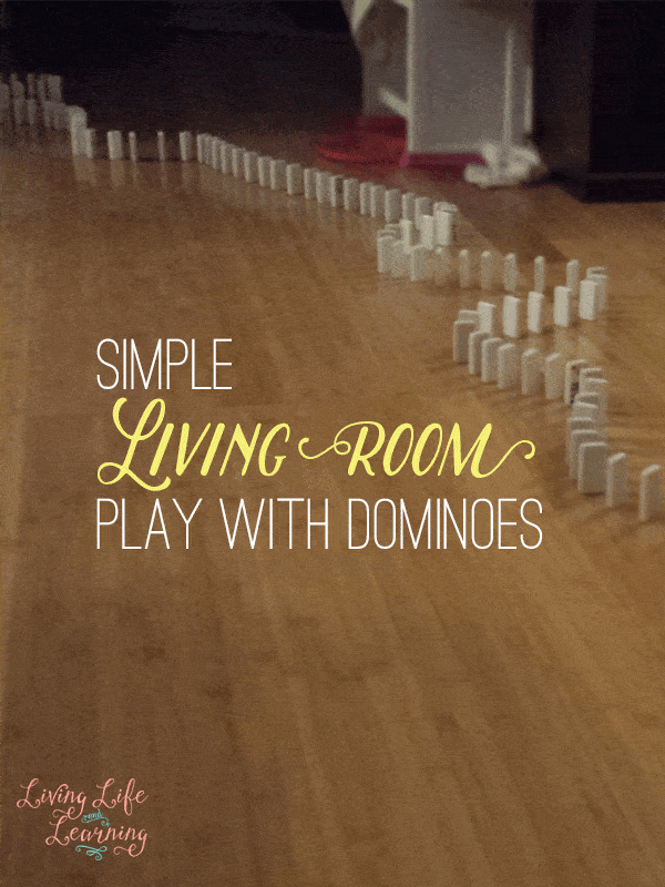 Simple Living Room Play With Dominoes