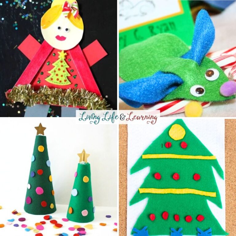 Felt Christmas Crafts for Kids