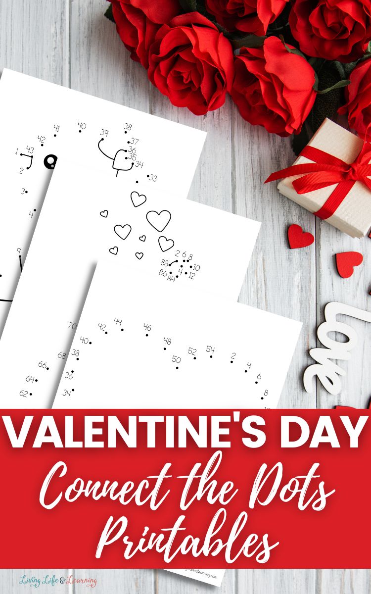 Valentine’s Day Connect the Dots Printables
