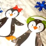 Penguin Lacing Cards