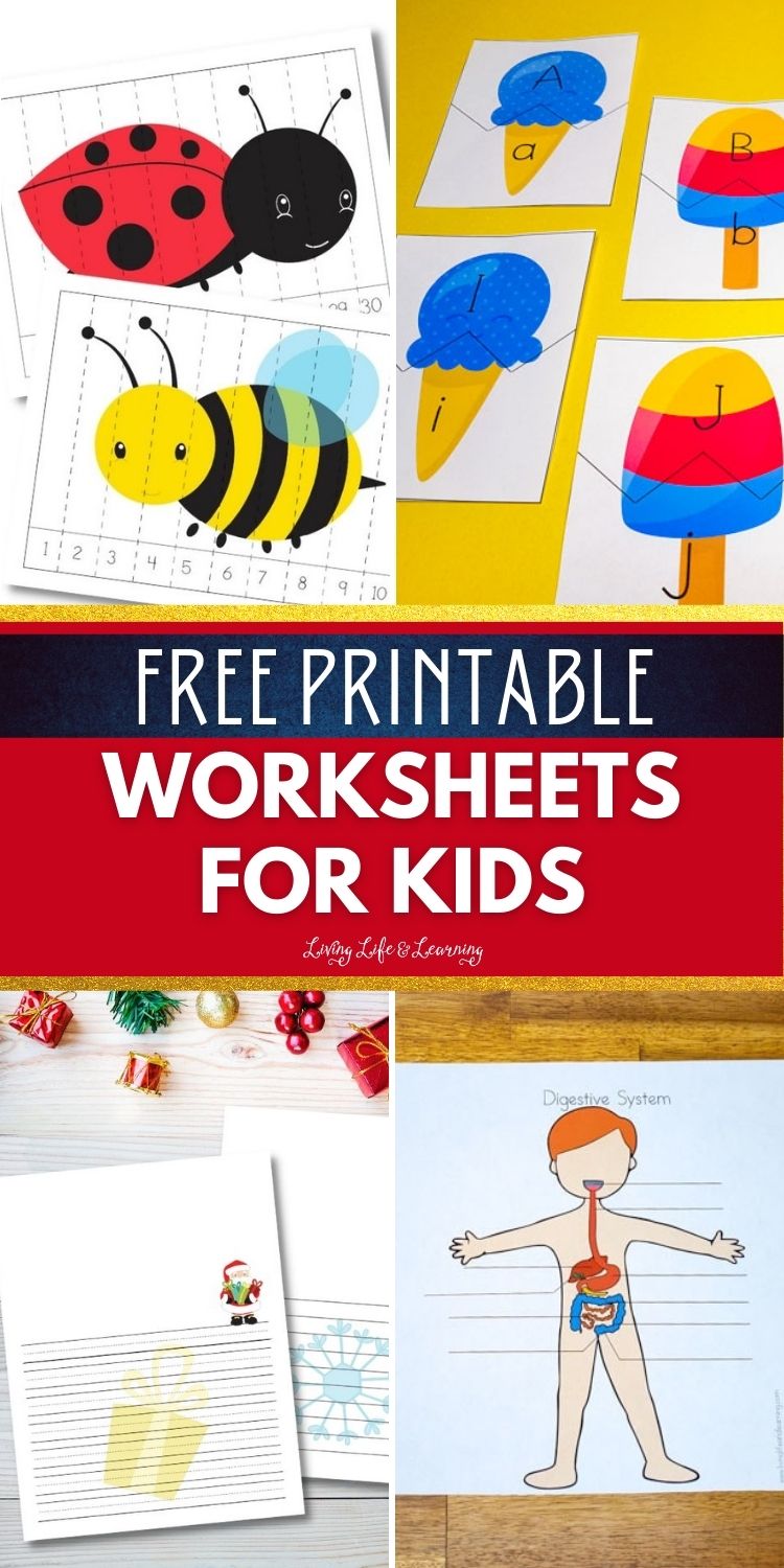 Free Printable Worksheets for Kids