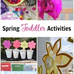 Have fun trying one of these spring toddler activities to make your little one happy and get outdoors to enjoy the beautiful spring weather.