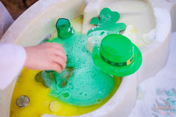 fuzzy science activity for st. Patrick's day 