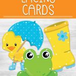 Practice your fine motors skills with these cute spring lacing cards, your preschooler can have a blast lacing up these cards in a fun spring theme.