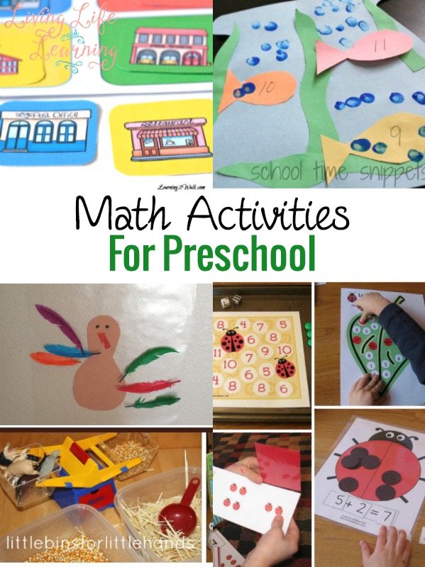 Math Activities for Preschool
