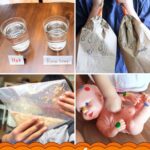 Collage of Preschool Human Body Activities