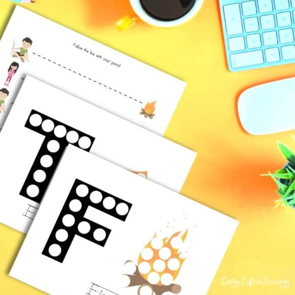 Camping Preschool Printables
