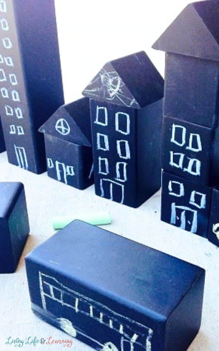 photo of The Best Outdoor Building Blocks – A Chalk Adventure Activity