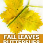 Fall Leaves Butterflies Craft