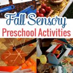 Get ready for the cool fall season and try some of these fun Fall sensory preschool activities in your home or classroom, the kids will have a blast!