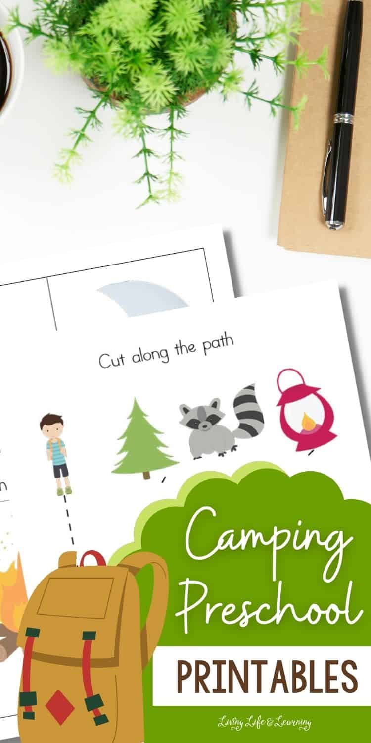 Camping Preschool Printables