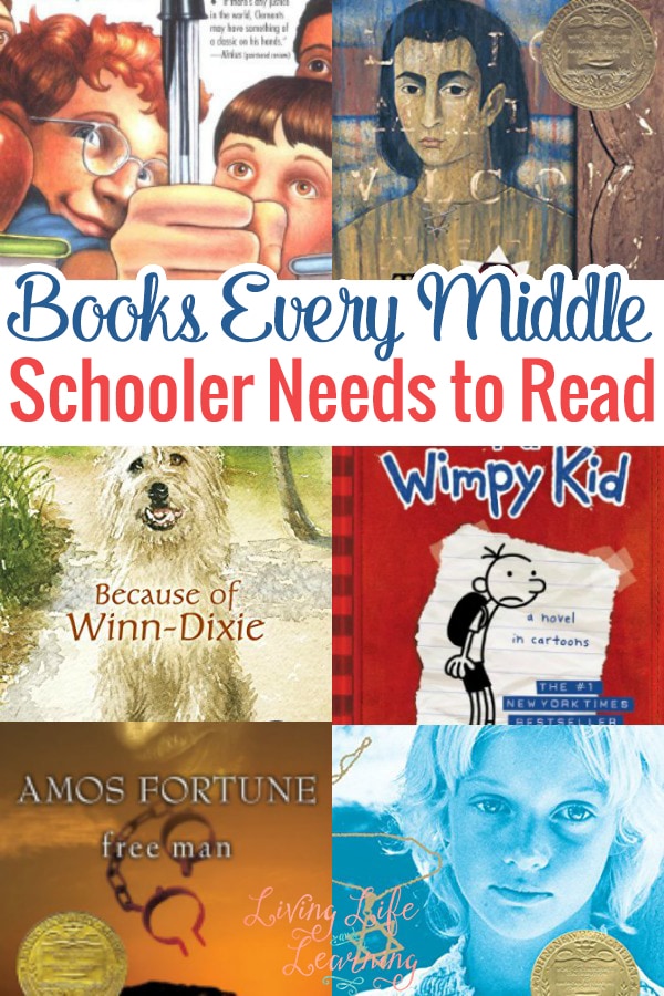 Your teen has to read these books every middle schooler should read before they head onto high school