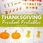 Thanksgiving Preschool Activities
