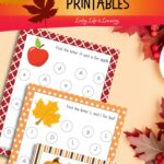 Fall Letter Find Printables