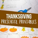Thanksgiving Preschool Printables