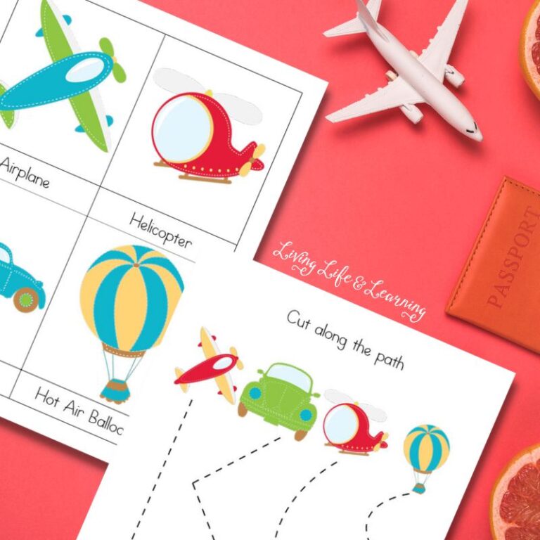 Airplane Preschool Printables