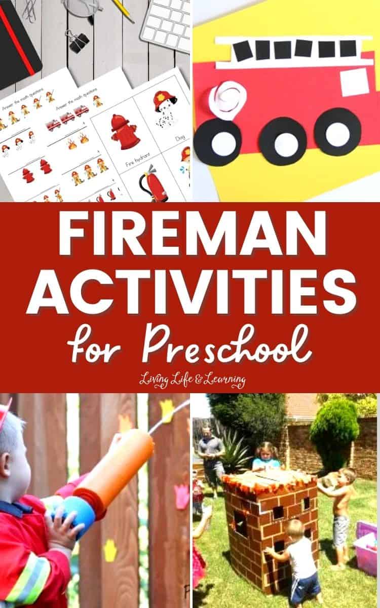 Fireman Activities for Preschool