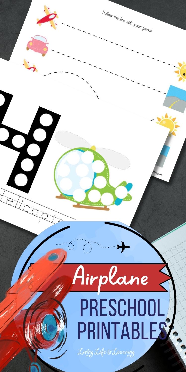Airplane Preschool Printables