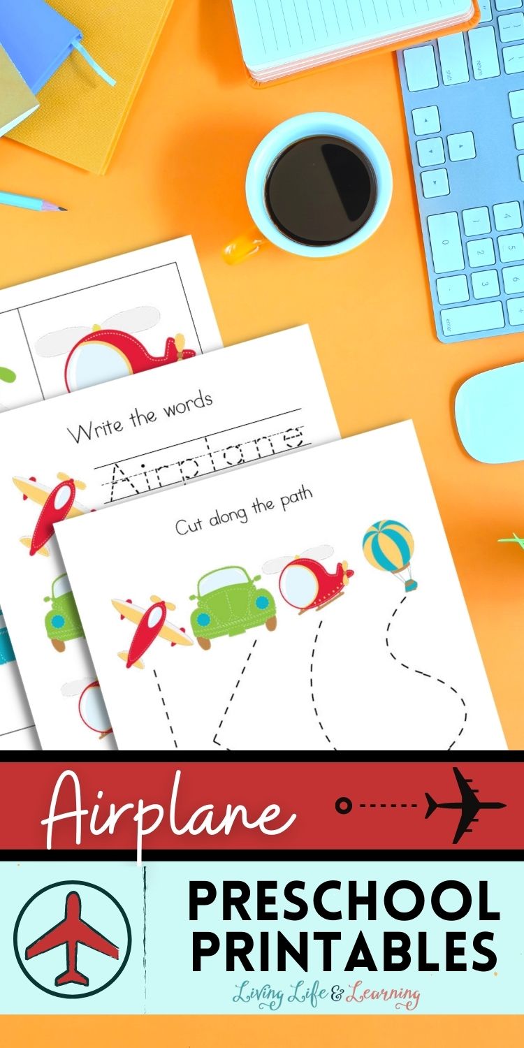 Airplane Preschool Printables