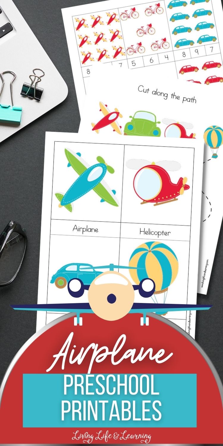 Airplane Preschool Printables