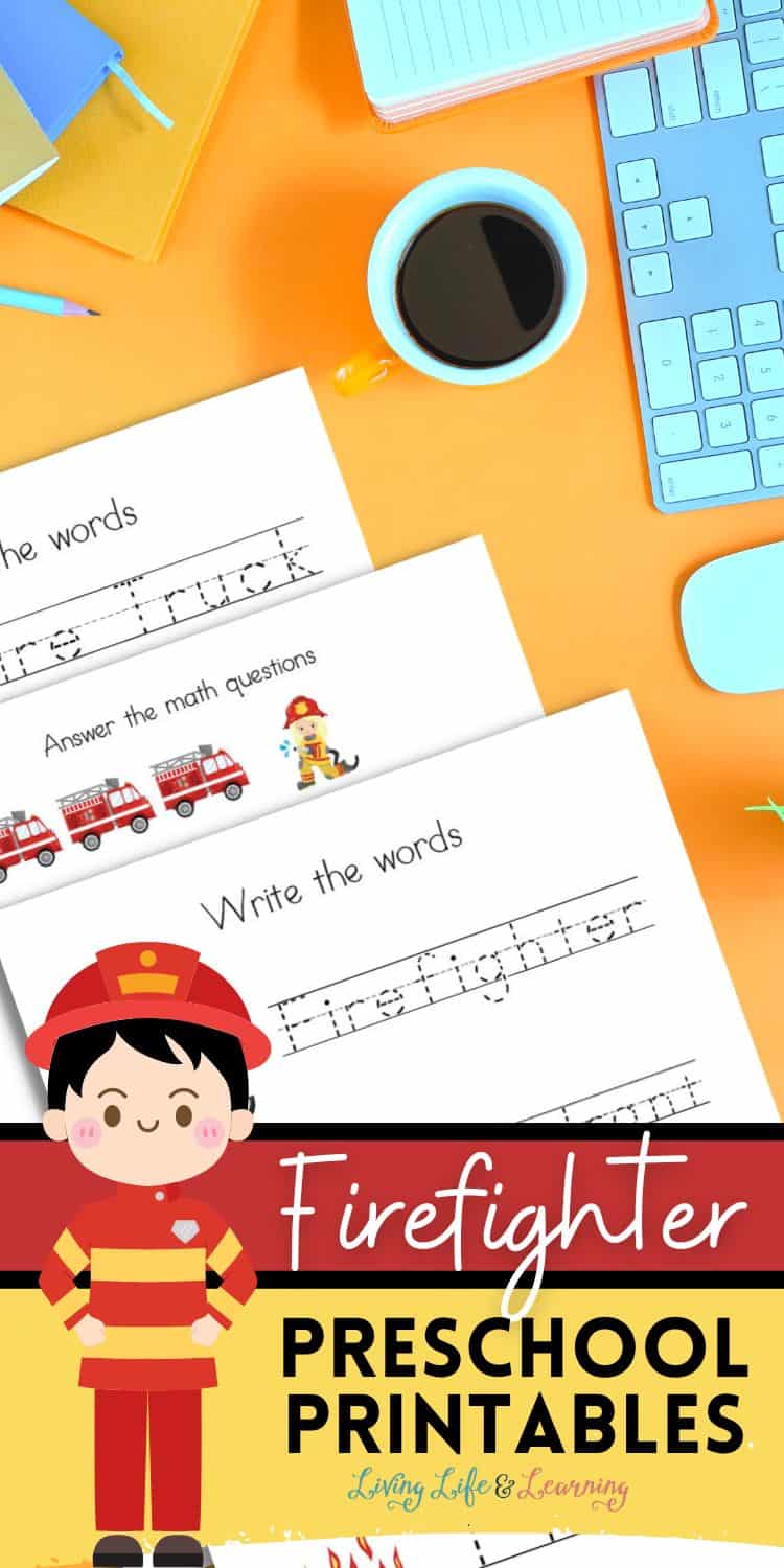 Fireman Preschool Printables